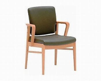 カリモク家具販売西宮営業所/肘掛椅子　合成皮革モデル　CT4300ZS / オリーブグレー
