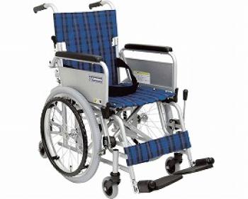 カワムラサイクル/自走用車椅子（六輪車）　こまわりくん18　KAK18-40 / シルバーフレーム　A10