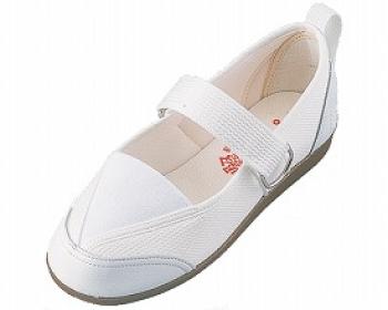 マリアンヌ製靴/リハビリシューズ　W502 / 白  24.0cm