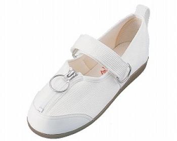 マリアンヌ製靴/リハビリシューズ  W505 / 白  21.0cm