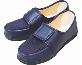 マリアンヌ製靴/リハビリシューズ　W603　サイズ違い / 紺