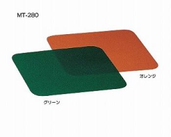 三信化工/すべり止めマット（シリコンゴム製）　MT-280 / オレンジ