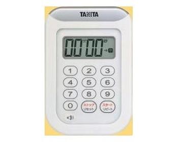 タニタ/タニタ　丸洗いタイマー100分計 / TD-378-PK（ホワイト）