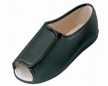 マリアンヌ製靴/リハビリシューズ　W601  右足 / 黒　24.0cm