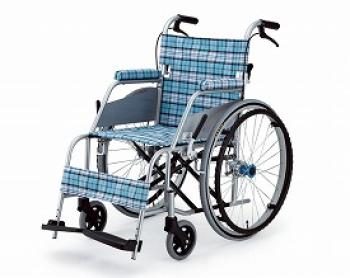 片山車椅子製作所/超軽量車いす　KARL（カール）自走式　KW-901B / スカッシュ・ブルー