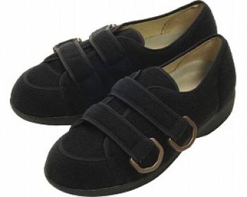 マリアンヌ製靴/彩彩～ベーシック～　W702 / 23.5cm　ブラック