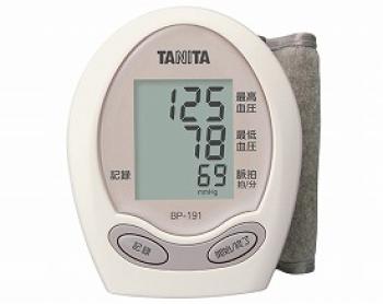 タニタ/デジタル血圧計（手首式） / BP-191