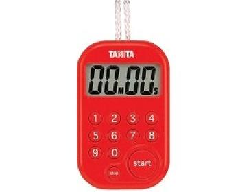 タニタ/タニタ　デジタルタイマー　100分計　TD379 / レッド