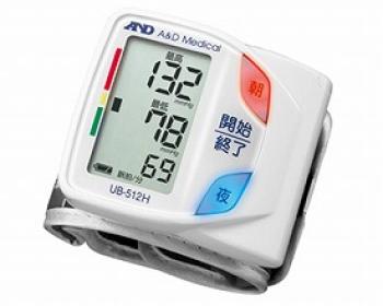 エー・アンド・ディ/朝・夜メモリ手首式血圧計 / UB-512H
