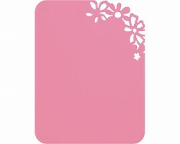 マーナ/シートまな板　フラワー　ミニ / K-507P　ピンク
