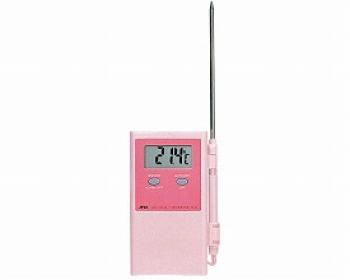 エー・アンド・ディ/カード型中心温度計 / AD5624PN　ピンク