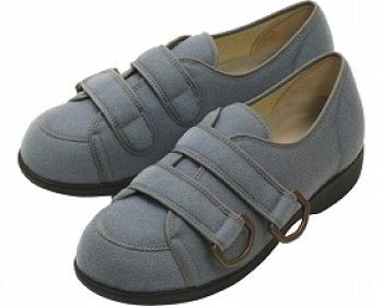マリアンヌ製靴/彩彩～ベーシック～　W702 / 21.5cm　グレー