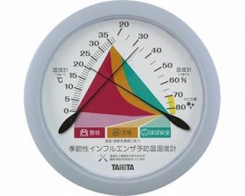 タニタ/タニタ　季節性インフルエンザ予防温湿度計 / TT-548