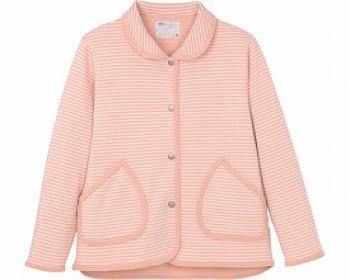 エンゼル/ハニカムニット　衿付きジャケット（婦人用） / 5553-A　S　ピンク