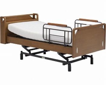 グランツ/ラクティー　キャビネットタイプ　3モーター（背・脚・昇降）　ベッド単品 / ナチュラル