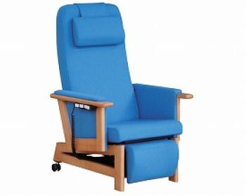 キタニジャパン/電動起立補助機能付椅子　マルチ5S　レザー地 / HV-02LR　塗色：ナチュラル