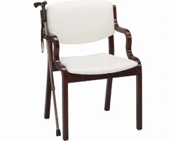 プラス/福祉用椅子　PDチェア（同色2脚セット） / PD-5007S　ホワイト