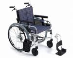 アルミ自走式車椅子　MYU-226JDSW（μ-3）　μシリーズ / 座幅38cm　#A-2