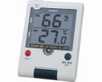 デカデジUD快適モニター（デジタル湿度・温度計） / TD-8181　ホワイト