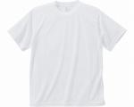 4.3ozドライクールファストTシャツ　ホワイト / 586601　XS