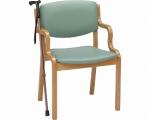 福祉用椅子　PDチェア（同色2脚セット） / PD-5003S　ライトグリーン
