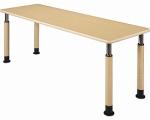上下昇降テーブル　固定脚タイプ / SL-1875A　180×75cm