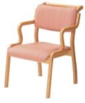 福祉木椅子　テンダーチェアSH / レッド