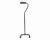 アルミ製四点杖　スモールベース / MRA-01612　ブラウン01