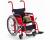 アルミ自走車いす　子供用　KAC-N30　 / フレームレッド01
