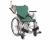 ｱﾙﾐ自走用車いす　脚部ｽｲﾝｸﾞｱｳﾄ　標準ﾌﾚｰﾑ　ｼﾙﾊﾞｰ / AYO20-40-40 ｼｰﾄNo.8401
