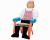 抱擁椅子　やすらぎチェア　椅子付タイプ / 0120-00101