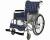 折りたたみ式アルミ車椅子　ドラム式介助ブレーキ付 / YFWC-980BKDR01