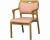 半肘付椅子 / SD-101A　ピンク01