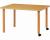 ハイアジャスターテーブル　2脚キャスタｰ仕様 / HAK-K1590　150×90cm01